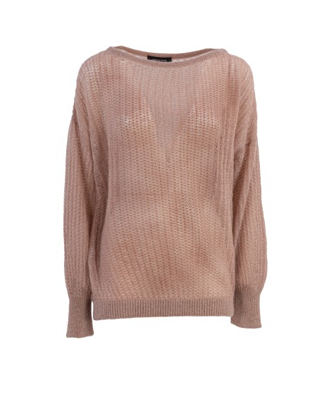 Shop FABIANA FILIPPI  Pull: Fabiana Filippi maglia.
Girocollo.
Fondo e polsini a coste.
Vestibilità regolare.
Tessuto: 35% Mohair 35% Alpaca 30% Poliammide.
Fabbricato in Italia.. MAD213F061V112-2170